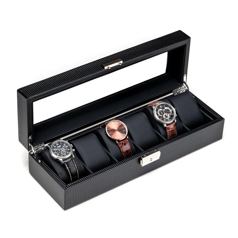 Carbon Fiber Leather Watch Box is The Perfect Accessory For Any Watch Enthusiast - BUNNY BAZAR