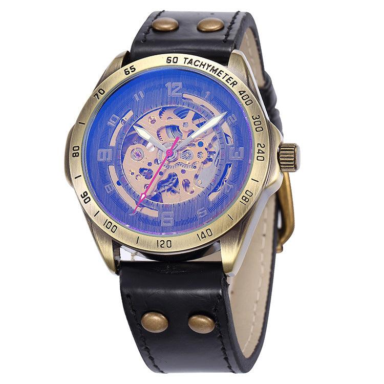 Watch automatic skeleton mechanical watch - BUNNY BAZAR