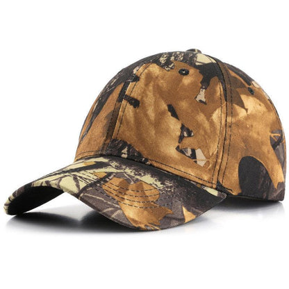 Baseball Cap Leaf Bionic Camouflage Cap Outdoor Field Training - BUNNY BAZAR