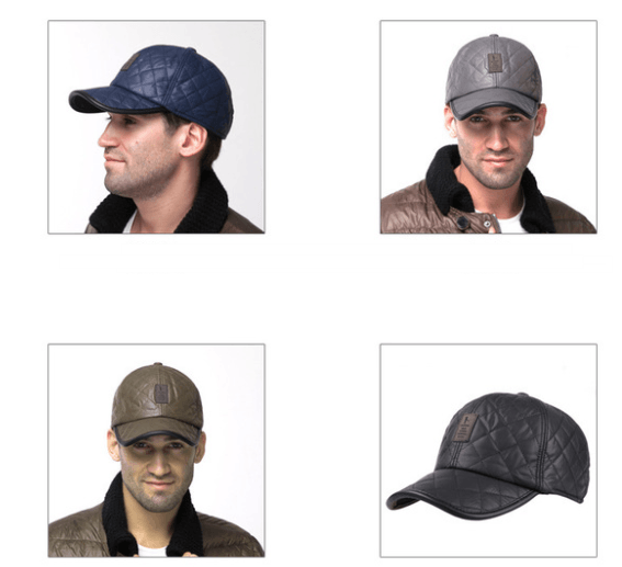 Shiny leather baseball cap - BUNNY BAZAR