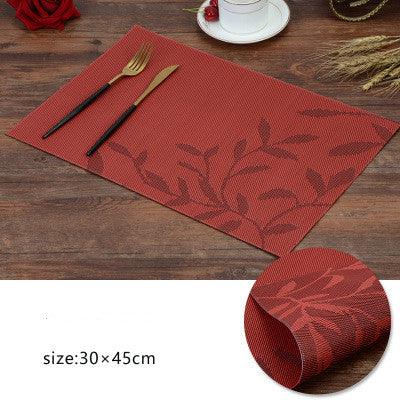 Environmentally Friendly PVC Insulation Table Cloth Plate Mat - BUNNY BAZAR