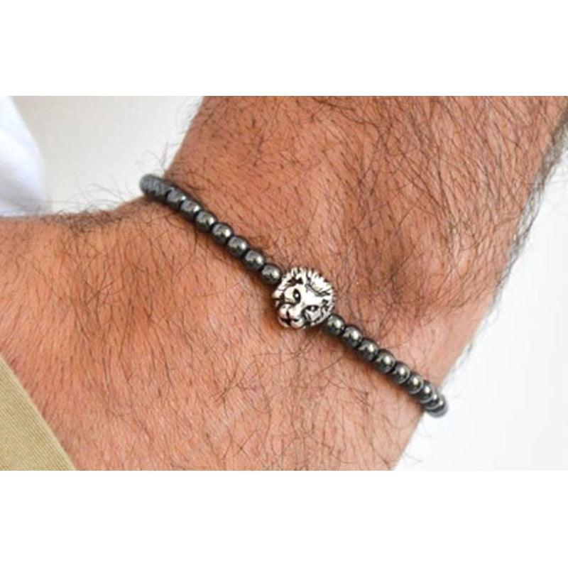 Glamour Men Fashion Beaded Hand Bracelet - BUNNY BAZAR