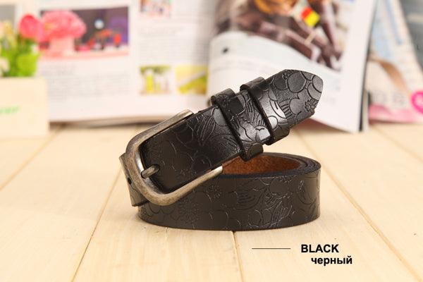 Women's hollow leather belt - BUNNY BAZAR