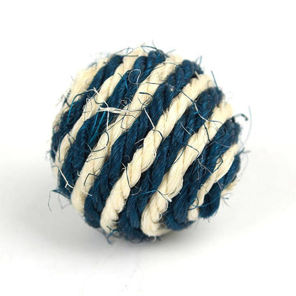 Cat scratching toy sisal tease cat ball - BUNNY BAZAR