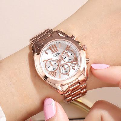 Luxury rose gold women casual watch - BUNNY BAZAR