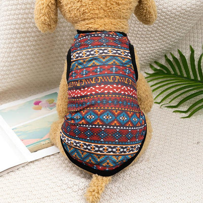 Small Dog Teddy Bear National Style Pet Clothes - BUNNY BAZAR