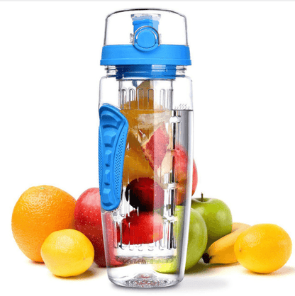 Free Fruit Infuser Juice Shaker Bottle Portable Climbing Camp Bottle - BUNNY BAZAR