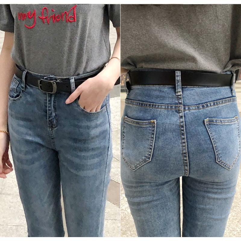 Genuine Leather Fashion Lengthened Pure Cowhide Pants Belt - BUNNY BAZAR