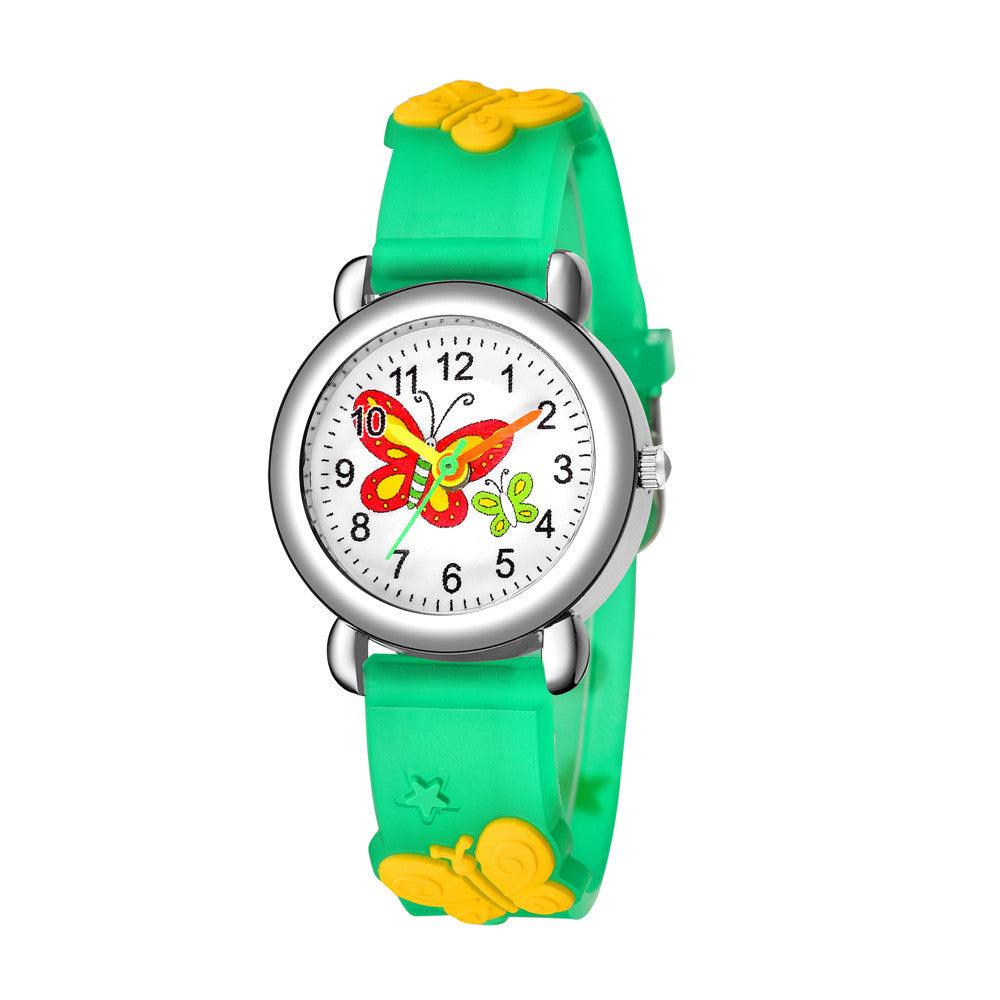 Children's Watch Cute Butterfly Pattern Quartz Watch - BUNNY BAZAR