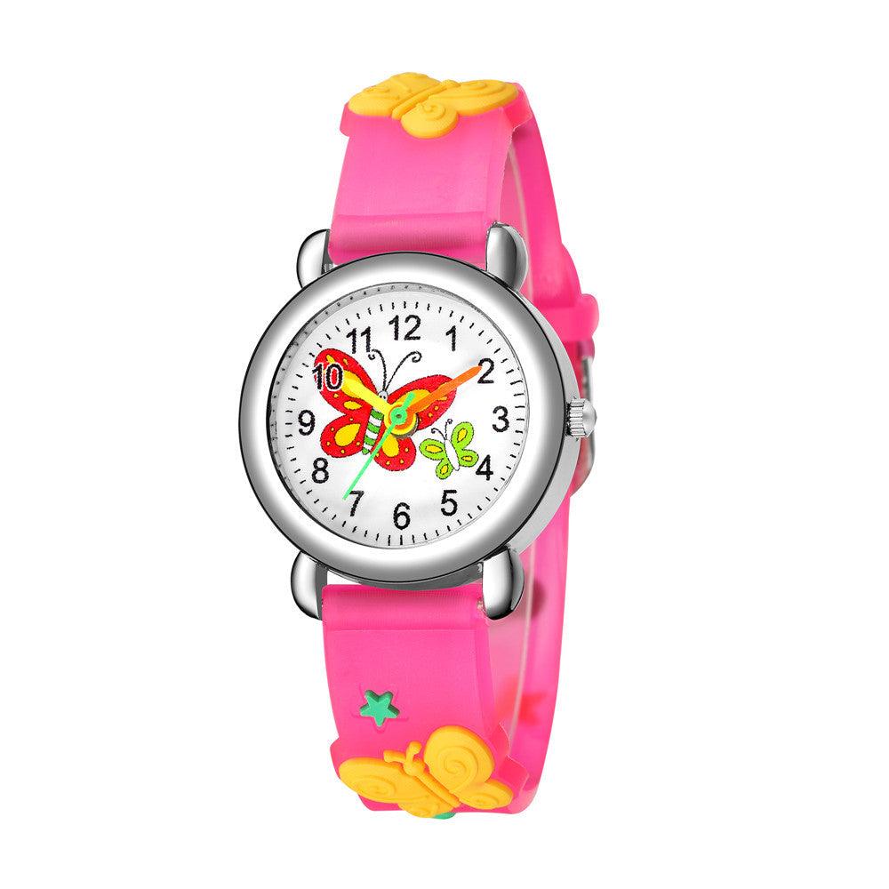 Children's Watch Cute Butterfly Pattern Quartz Watch - BUNNY BAZAR