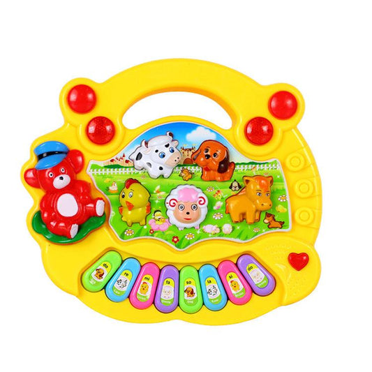 Educational Toys Farm Animal Keyboard Musical Instrument Child Baby Toys - BUNNY BAZAR