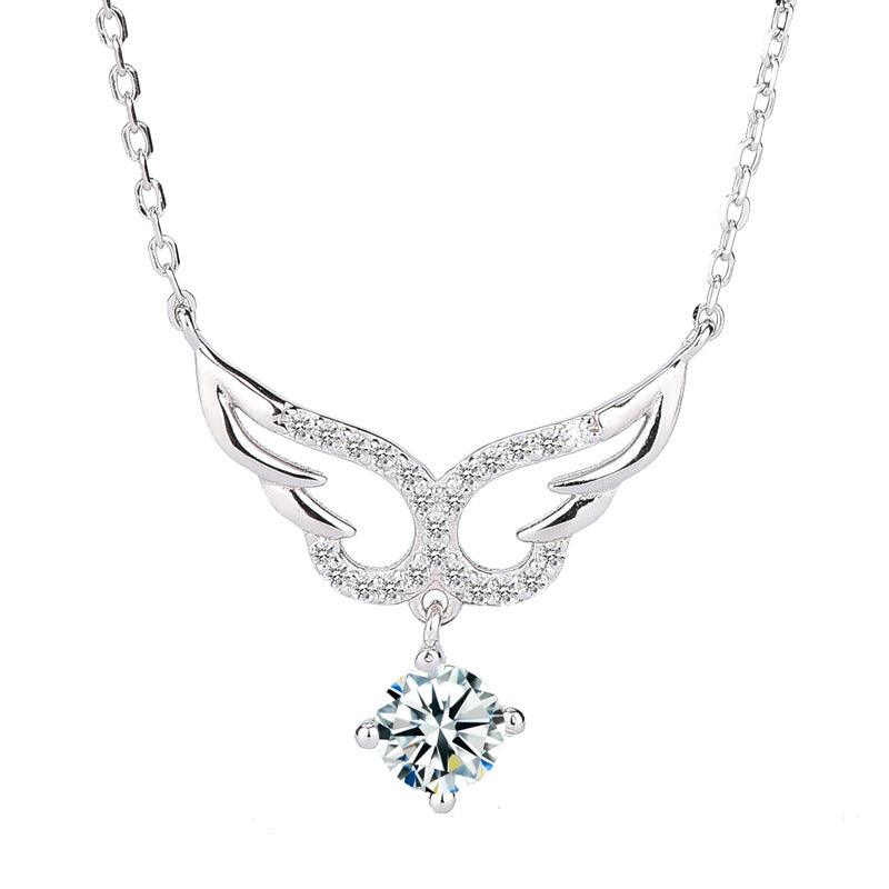 Angel wings necklace - BUNNY BAZAR