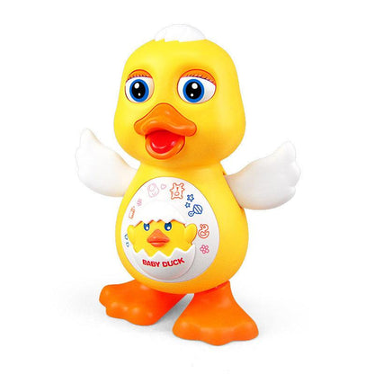 Musical electric swing little yellow duck - BUNNY BAZAR