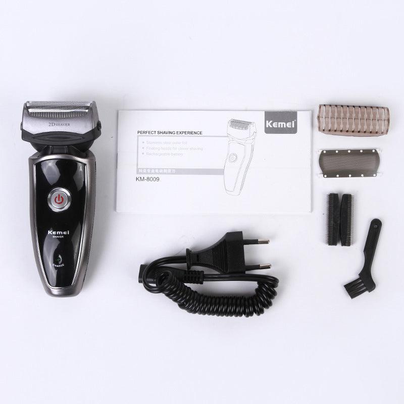 Double Washing Shaver Electric Rechargeable Shaver - BUNNY BAZAR