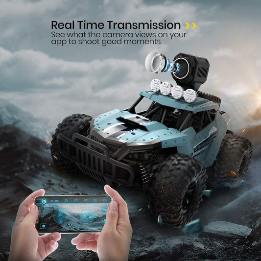 Remote Control Off-Road Trucks 2.4G Wifi 720P HD FPV Camera Kids Adults Toy Gift - BUNNY BAZAR