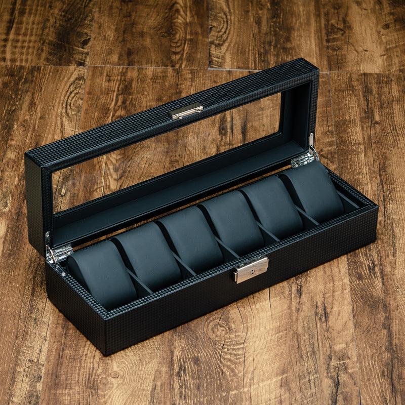 Carbon Fiber Leather Watch Box is The Perfect Accessory For Any Watch Enthusiast - BUNNY BAZAR