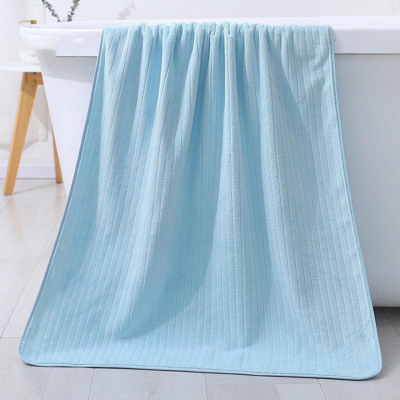 Thickened Bath Swimming Coral Fleece Large Towel - BUNNY BAZAR