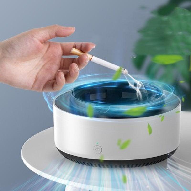 Air Purifier Ashtray Intelligent Electronic Ashtray For Filtering Second-Hand Smoke From Cigarettes Remove Smoking Home Office - BUNNY BAZAR