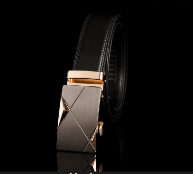 Men's leather factory direct belt buckle leather belt men's automatic belt belt wholesale business - BUNNY BAZAR