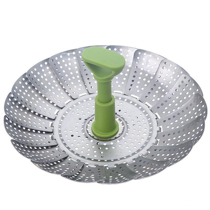 Stainless steel folding steamer - BUNNY BAZAR