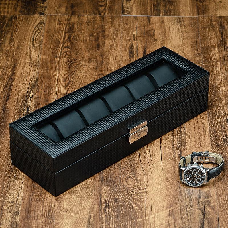 Carbon Fiber Leather Watch Box is The Perfect Accessory For Any Watch Enthusiast - BUNNY BAZAR