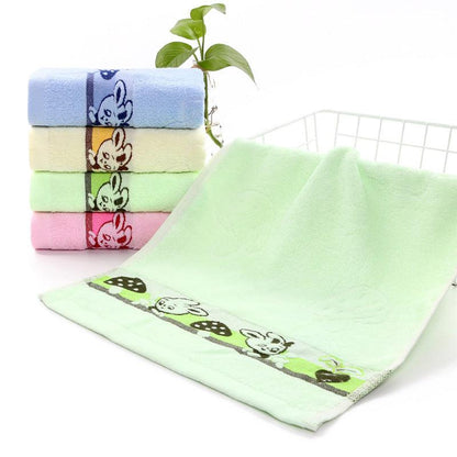 Cotton adult children jacquard towel - BUNNY BAZAR