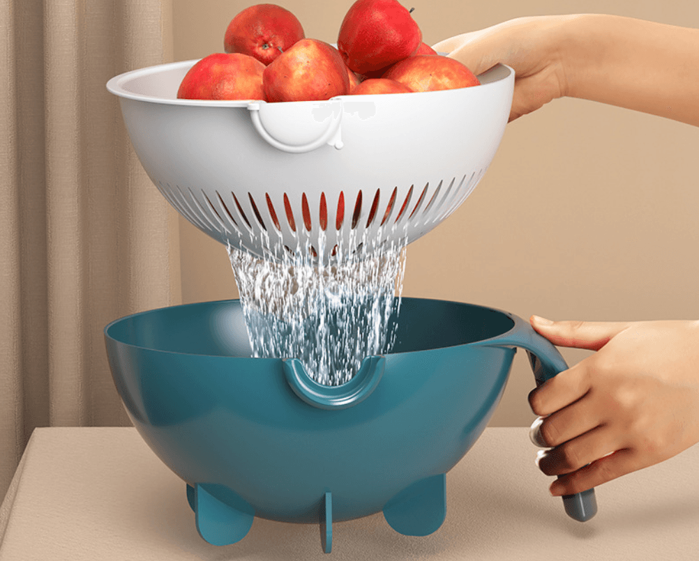 Nine in One Vegetable Drainage Basket - BUNNY BAZAR
