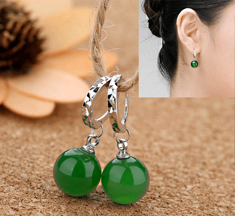 Fashion Stud Earrings Jewelry Agate Earrings Earrings - BUNNY BAZAR