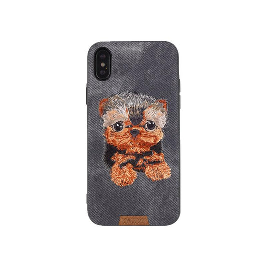 Nimmy Embroidery Phone Case Cat Cartoon Protective Cover - BUNNY BAZAR