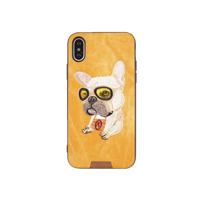 Nimmy Embroidery Phone Case Cat Cartoon Protective Cover - BUNNY BAZAR