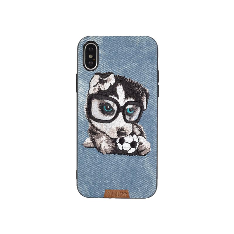 Nimmy Embroidery Phone Case Cat Cartoon Protective Cover - BUNNY BAZAR