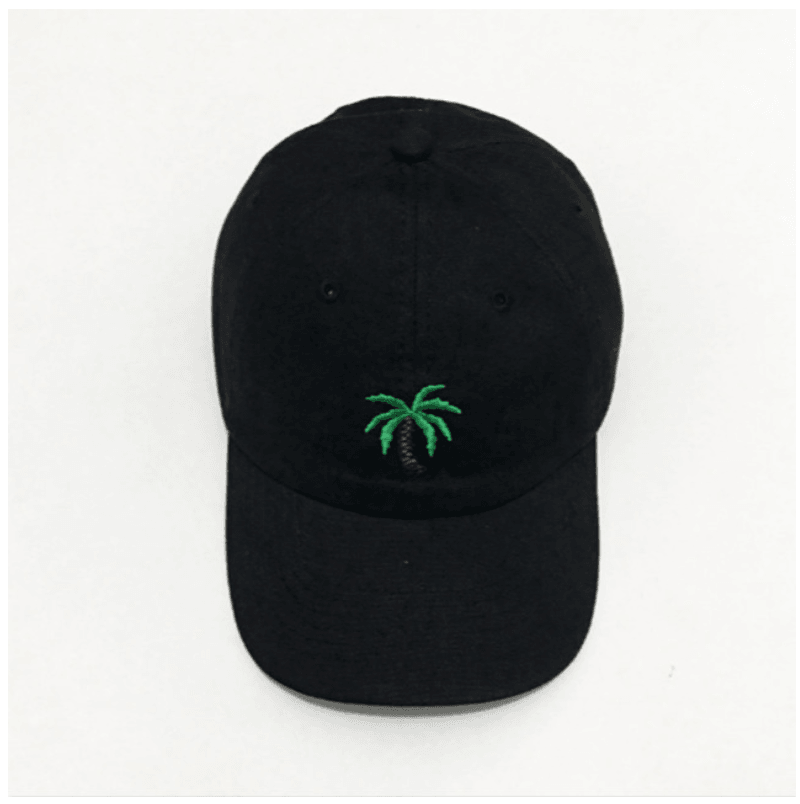 Embroidered Hat Coconut Versatile Cap Fashion Personality Baseball Cap - BUNNY BAZAR