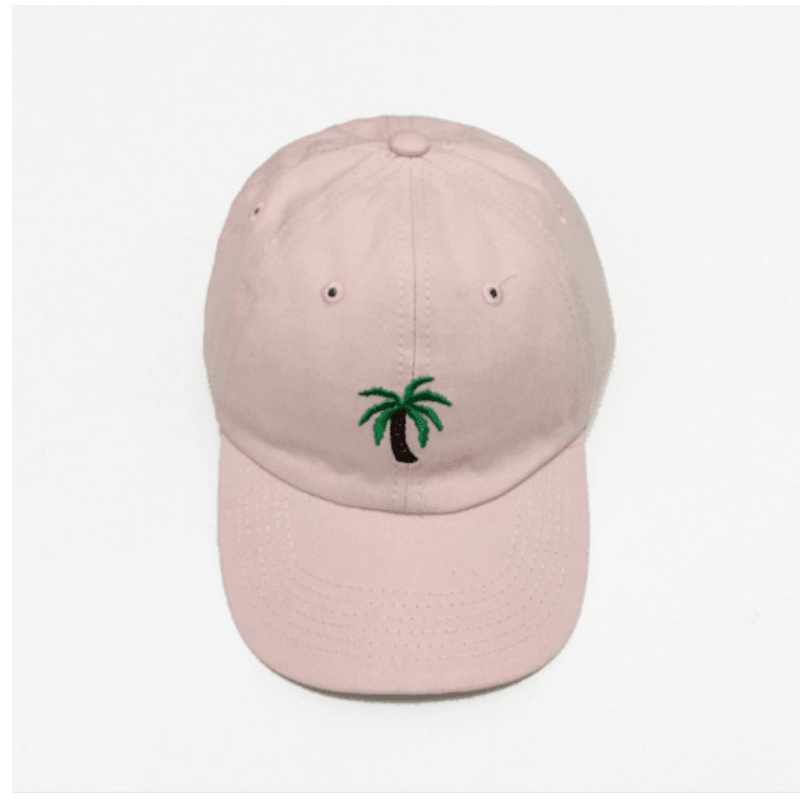 Embroidered Hat Coconut Versatile Cap Fashion Personality Baseball Cap - BUNNY BAZAR