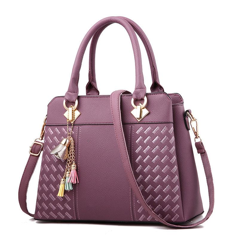 Single Shoulder Diagonal Women Bag Multicolor PU Women's - BUNNY BAZAR