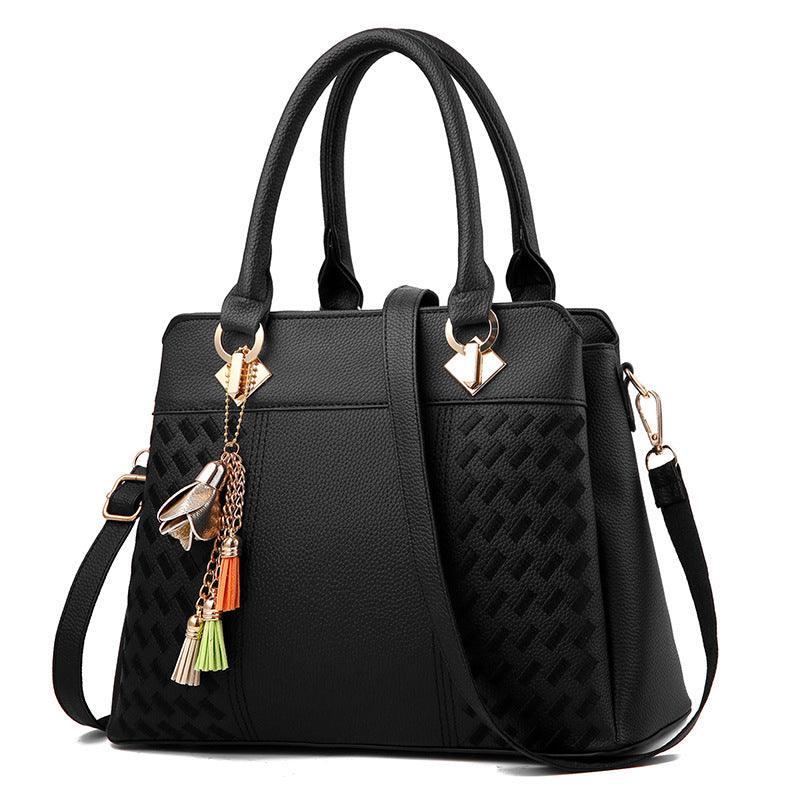 Single Shoulder Diagonal Women Bag Multicolor PU Women's - BUNNY BAZAR