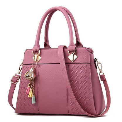 Single Shoulder Diagonal Women Bag Multicolor PU Women's - BUNNY BAZAR