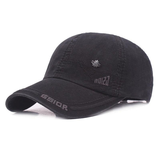 Peaked Cap Men's Cotton Baseball Cap - BUNNY BAZAR