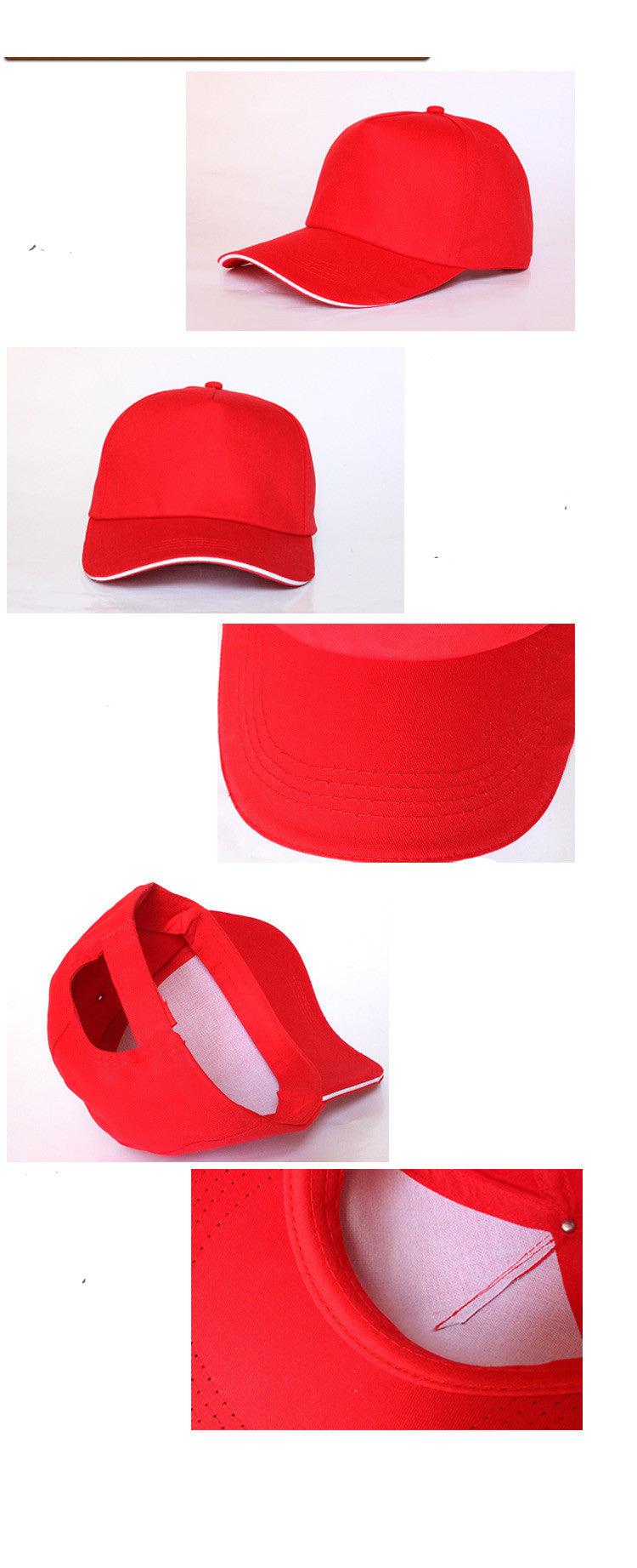 Baseball Cap Custom 5-piece Cotton Advertising Cap Logo Embroidery Work Cap - BUNNY BAZAR