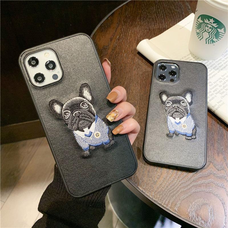 Cute Bulldog Phone Case Drop Protection Cover - BUNNY BAZAR