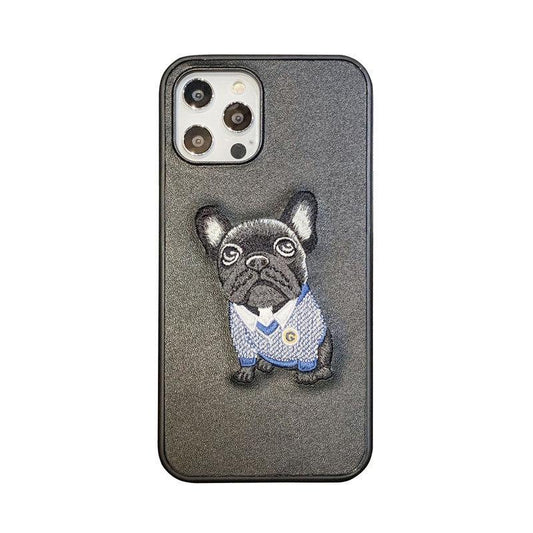 Cute Bulldog Phone Case Drop Protection Cover - BUNNY BAZAR