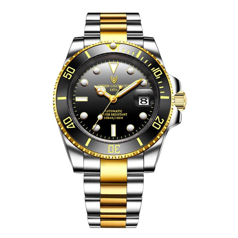 Classic Business Mechanical Watch 100m Waterproof Watch - BUNNY BAZAR