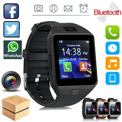 Bluetooth Smart Watch Touch Screen Phone - BUNNY BAZAR