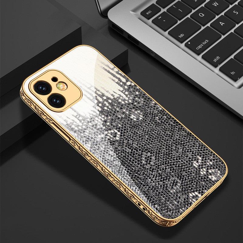 Compatible with Apple , Mobile Phone Shell Painted Embossed Protective Cover best cover - BUNNY BAZAR