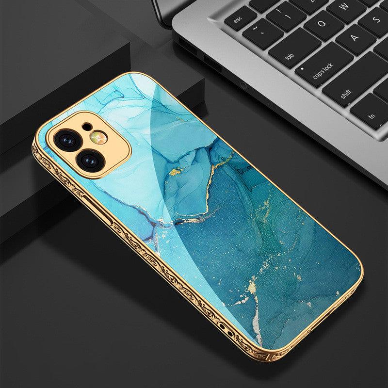 Compatible with Apple , Mobile Phone Shell Painted Embossed Protective Cover best cover - BUNNY BAZAR