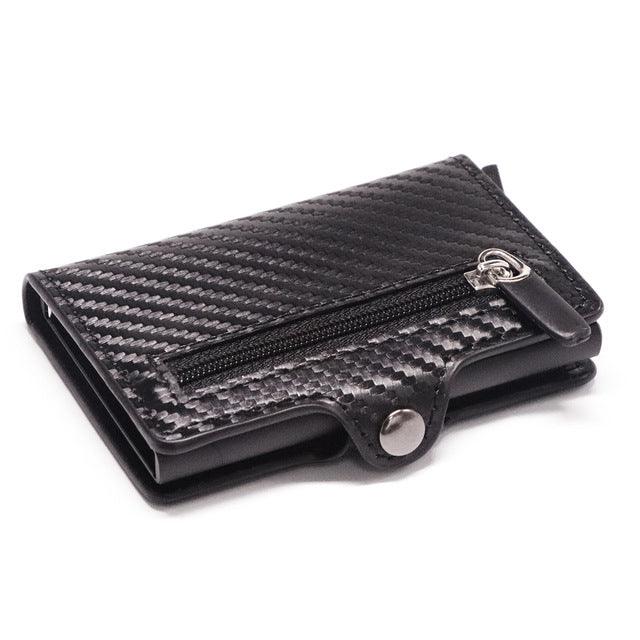 Long Wallet Card Holder One European and American Fashion Ladies Women's Large-capacity Wallet PU Long Three-folding Clutch - BUNNY BAZAR