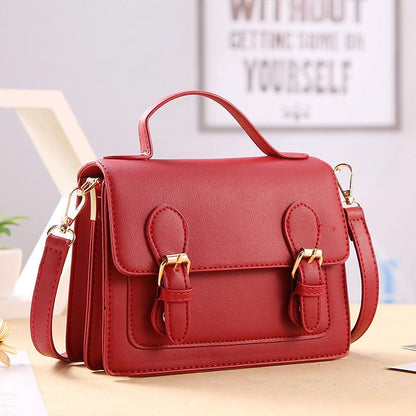 Women's Fashion One-Shoulder Color-Block Messenger Bag - BUNNY BAZAR