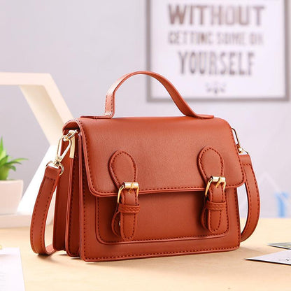 Women's Fashion One-Shoulder Color-Block Messenger Bag - BUNNY BAZAR