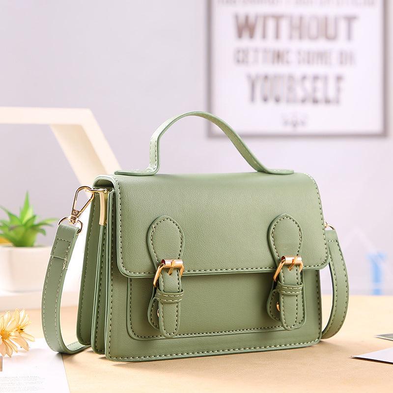 Women's Fashion One-Shoulder Color-Block Messenger Bag - BUNNY BAZAR