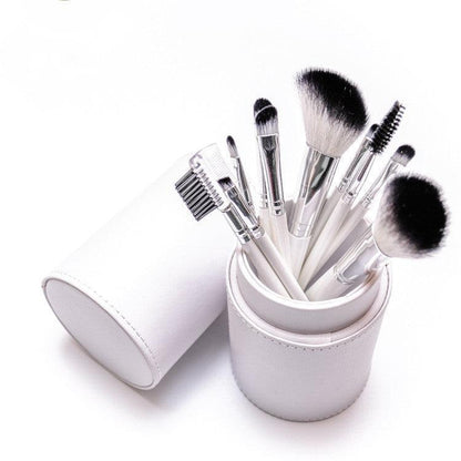 New 8 Makeup Brush Set, Eye Shadow, Blush, Foundation Brush, Makeup And Beauty Tools - BUNNY BAZAR