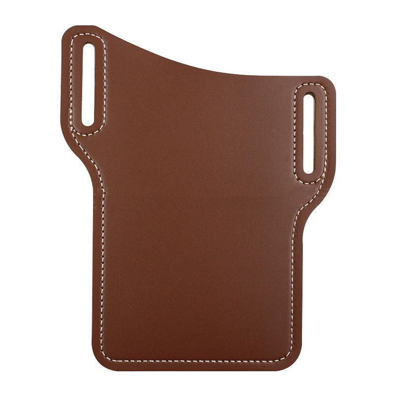 Waist-Hanging Leather Mobile Phone Pocket, Outdoor Anti-Lost Waist-Hanging Mobile Phone Protective Cover - BUNNY BAZAR